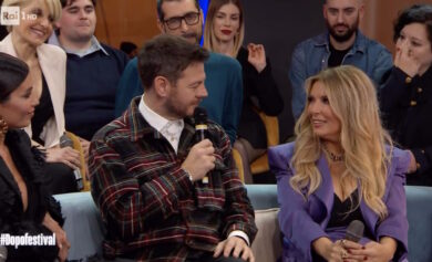 DopoFestival, Selvaggia Lucarelli svicola sulle domande di Cattelan su Fedez: “Dove vai in vacanza?”