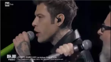 Sanremo 2025, Fedez in lacrime: il duetto con Marco Masini sulle note di ‘Bella stronza’ | VIDEO
