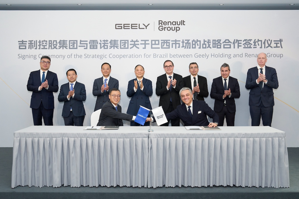 Renault e Geely rafforzano la loro partnership con un nuovo investimento in Brasile