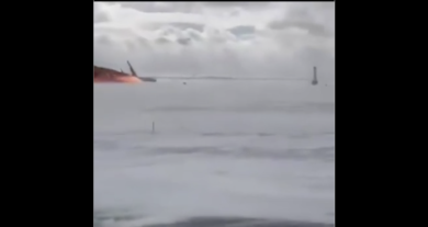 Toronto, il video del ribaltamento dell’aereo durante l’atterraggio
