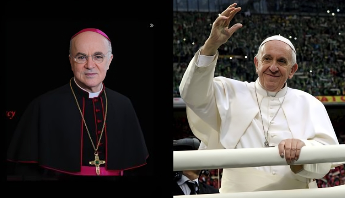 Viganò choc, l’arcivescovo cacciato dalla Chiesa attacca Francesco: “Il Papa venga processato per i suoi delitti” Viganò choc, l’arcivescovo cacciato dalla Chiesa attacca Francesco: “Il Papa venga processato per i suoi delitti”