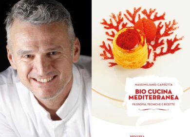 “Bio cucina mediterranea”: Massimiliano Capretta presenta il libro a Bologna