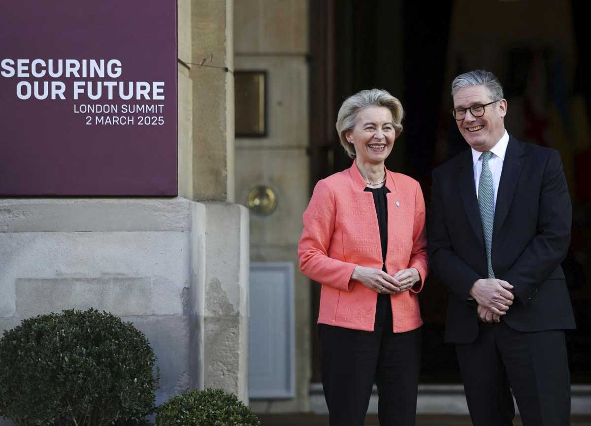 Summit per la pace: da Londra l’ok al vertice Ue-Usa proposto da Meloni