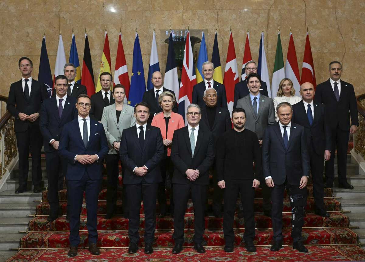 Summit per la pace: da Londra l’ok al vertice Ue-Usa proposto da Meloni