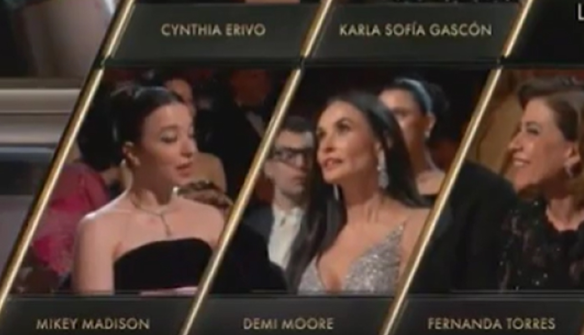 Oscar 2025 miglior attrice, Demi Moore ci rimane malissimo: battuta da Mikey Madison. Il sorriso della delusione. VIDEO Oscar 2025 miglior attrice, Demi Moore ci rimane malissimo: battuta da Mikey Madison. Il sorriso della delusione. VIDEO