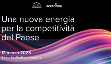 AGICI presenta ‘Una nuova energia per la competitività del Paese’, in programma il 13 marzo
