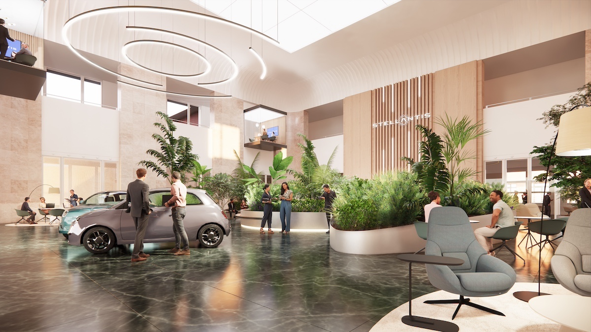 Stellantis riqualifica Mirafiori: la palazzina centrale diventa un grEEn-campus