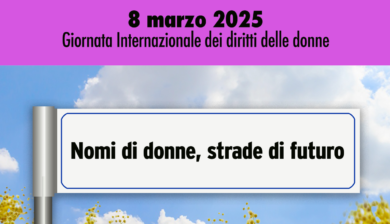 Noci: l’Amministrazione Comunale aderisce alla campagna “8 marzo, 3 donne, 3 strade”