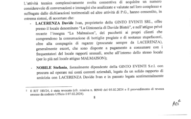 Inchiesta Gintoneria – le intercettazioni a Lacerenza, Stefania Nobile, Wanna Marchi