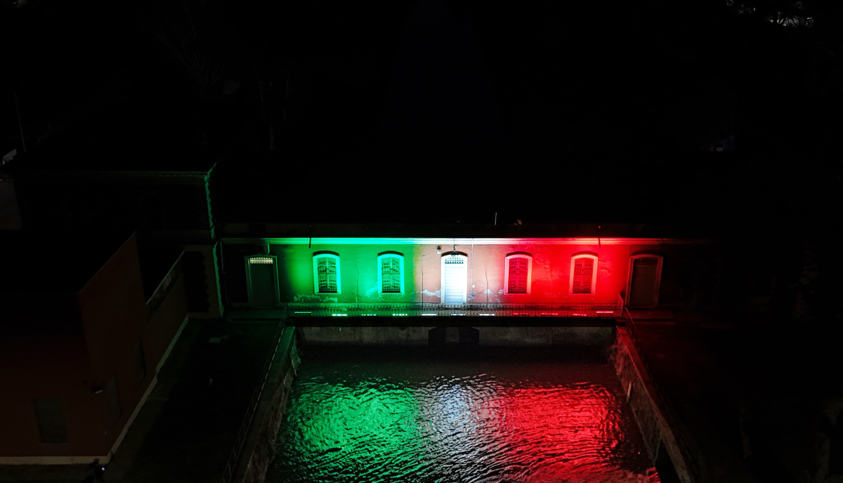 ANBI, il 18 marzo gli impianti idraulici italiani saranno illuminati con il tricolore ANBI, il 18 marzo gli impianti idraulici italiani saranno illuminati con il tricolore