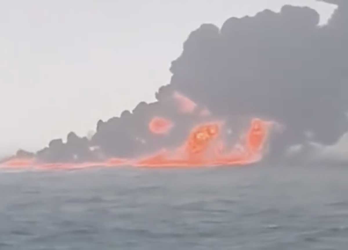 Collisione tra navi, un cocktail micidiale per l’ambiente. Nel mare del Nord milioni di litri di kerosene Collisione tra navi, un cocktail micidiale per l’ambiente. Nel mare del Nord milioni di litri di kerosene