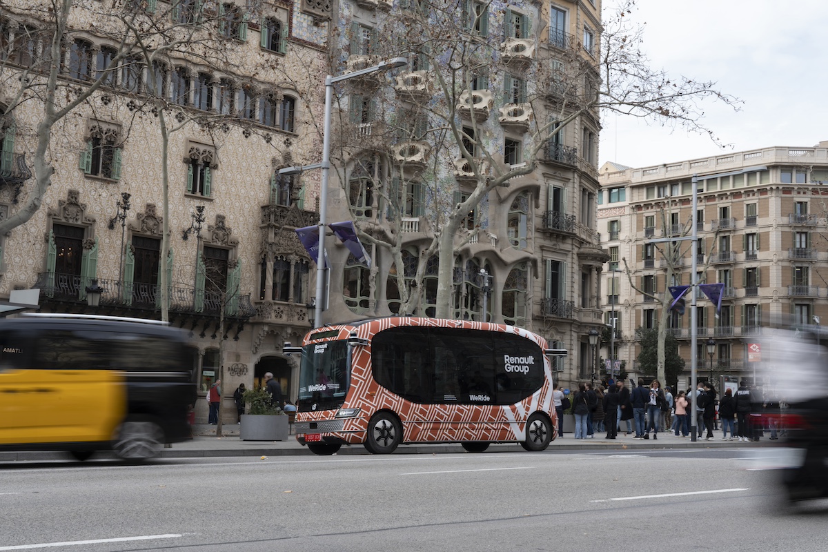 Mobilità autonoma: Renault accelera in Europa con i minibus driverless insieme a WeRide