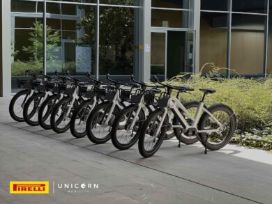 Mobilità sostenibile: Pirelli e Unicorn Mobility ampliano il servizio di eBike Sharing aziendale