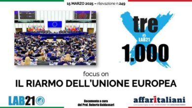 Sondaggi, la maggioranza degli italiani boccia il piano di riarmo di Ursula von der Leyen