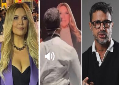 Corona sul palco insulta e mima un atto sessuale con la sagoma di Selvaggia Lucarelli. Poi la lite social tra la giornalista e Mentana