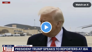 Giornalista colpisce Trump in faccia con un microfono: la reazione stizzita del presidente | VIDEO