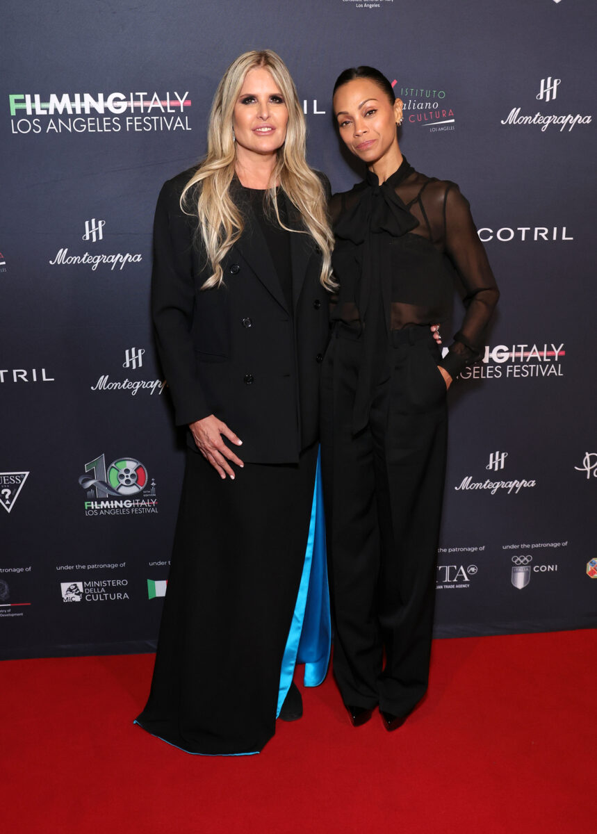 Filming Italy Los Angeles, decima edizione da Oscar con Zoe Saldana Filming Italy Los Angeles, decima edizione da Oscar con Zoe Saldana