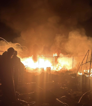 I raid di Israele su Gaza nella notte | video