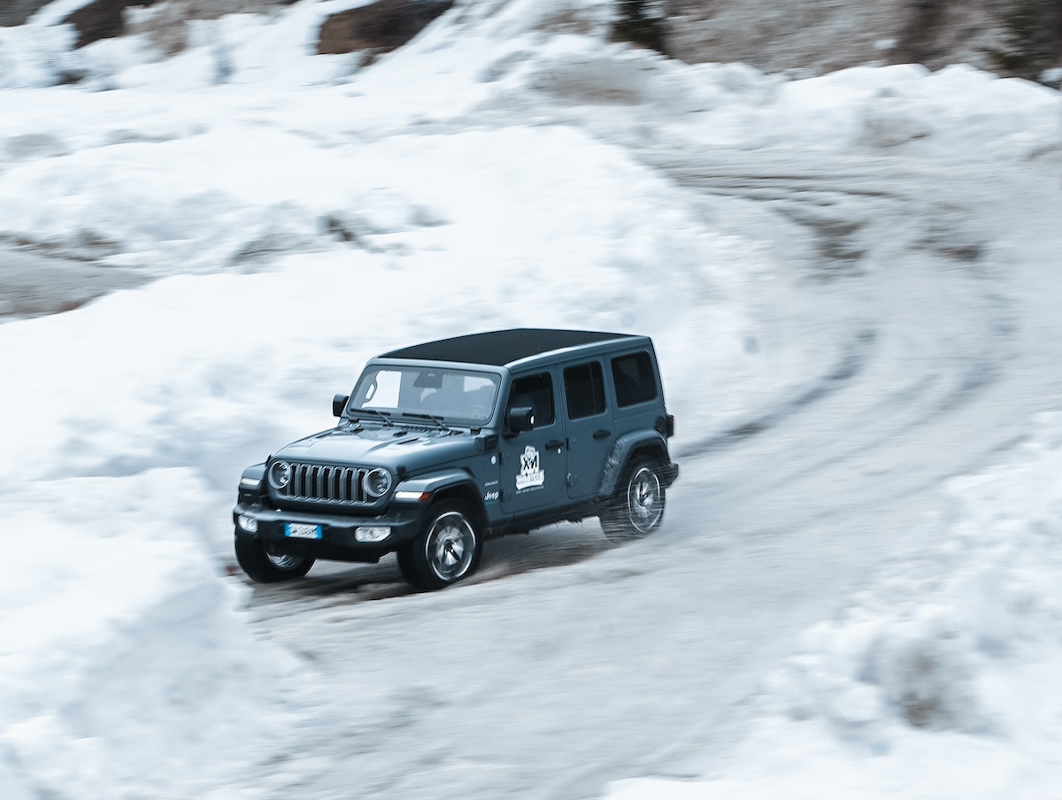 Jeep protagonista al 105xmasters winter tour 2025: avventura, adrenalina e sostenibilità