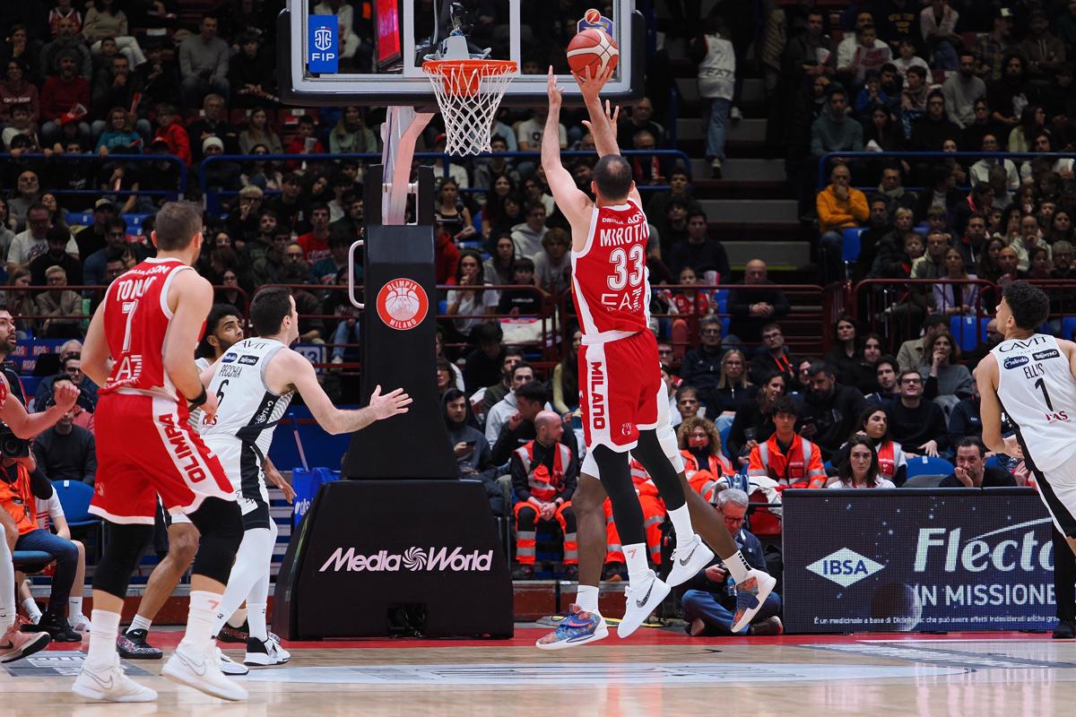 Mirotic affonda Trento, l’Olimpia Milano vede il secondo posto. Messina: “Ora a Madrid senza fare conti” Mirotic affonda Trento, l’Olimpia Milano vede il secondo posto. Messina: “Ora a Madrid senza fare conti”