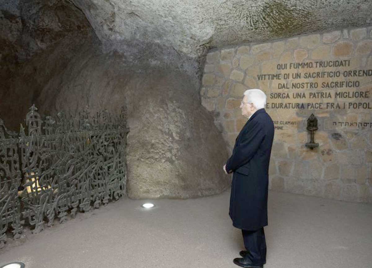 Fosse Ardeatine: Roma e l’Italia non dimenticano i 335 morti dell’occupazione nazista Fosse Ardeatine: Roma e l’Italia non dimenticano i 335 morti dell’occupazione nazista