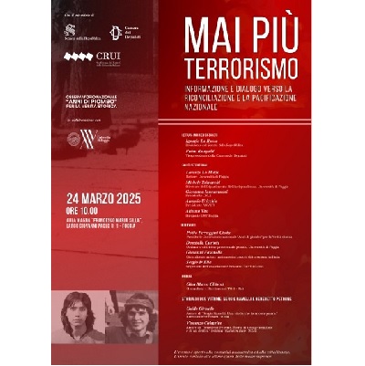 Vittime del terrorismo, Unifg: porte chiuse alla pacificazione