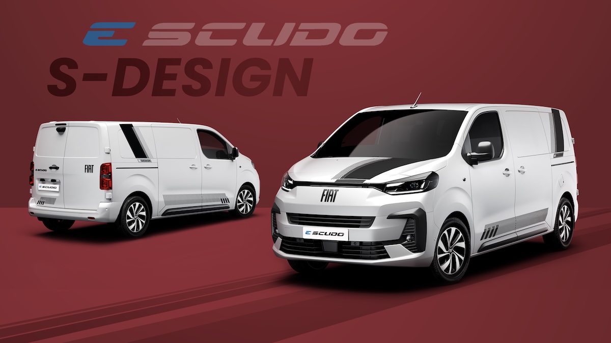 Nuovi Fiat Scudo ed E-Scudo S-Design: stile sportivo e tecnologia al servizio del lavoro