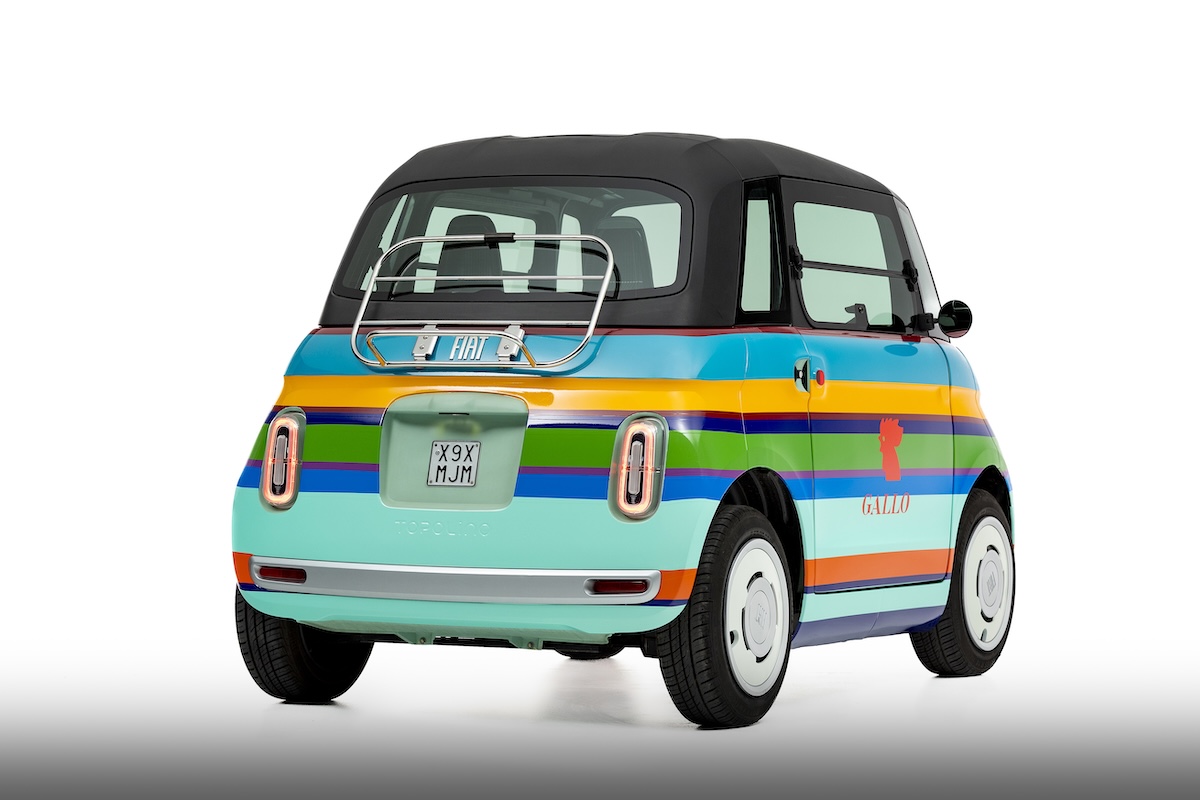 Fiat Topolino veste GALLO: la citycar elettrica diventa un’icona di stile alla Milano Design Week 2025 Fiat Topolino veste GALLO: la citycar elettrica diventa un’icona di stile alla Milano Design Week 2025