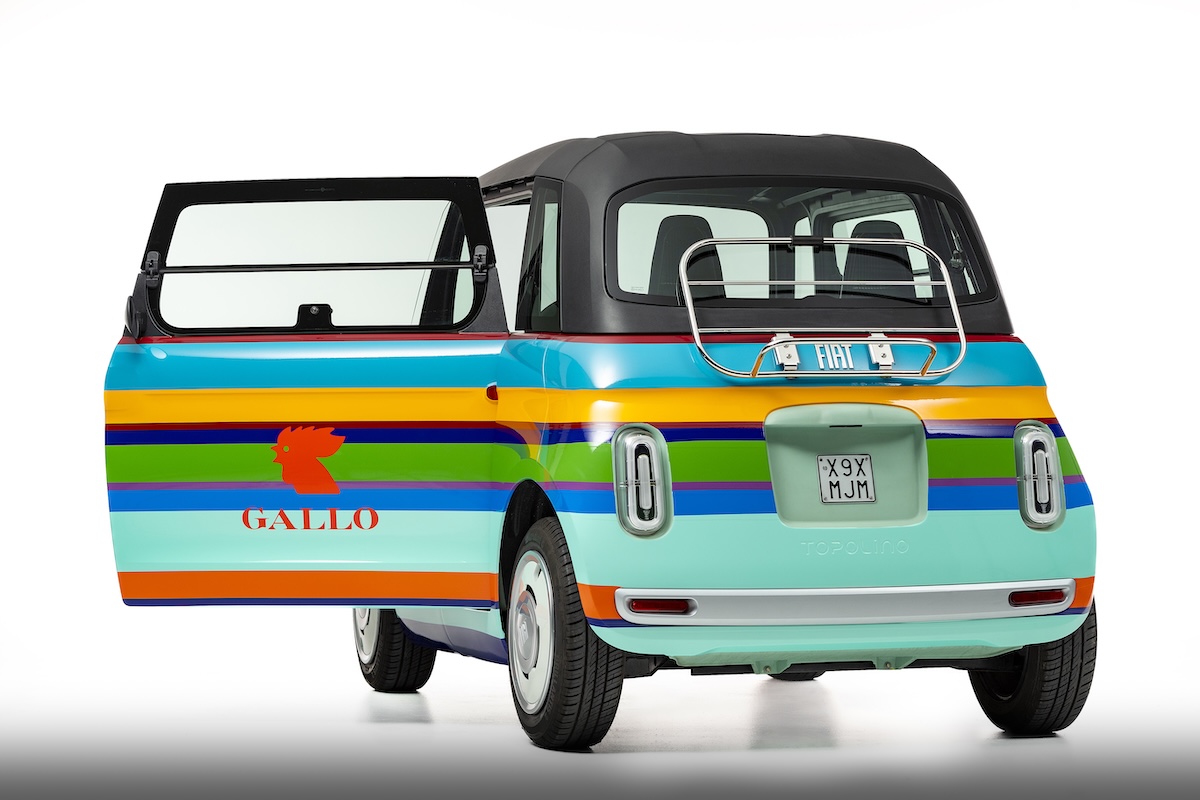 Fiat Topolino veste GALLO: la citycar elettrica diventa un’icona di stile alla Milano Design Week 2025 Fiat Topolino veste GALLO: la citycar elettrica diventa un’icona di stile alla Milano Design Week 2025