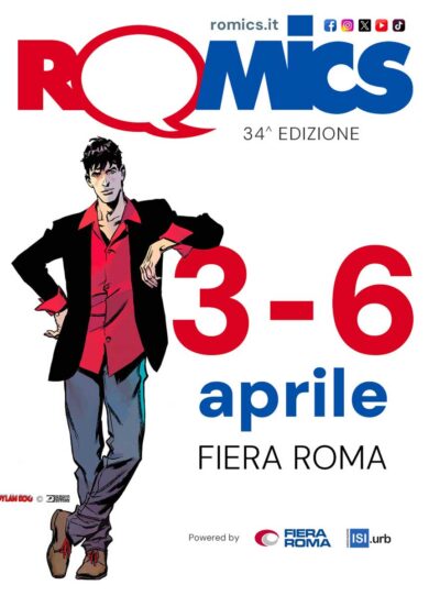 Fumetti, cinema, animazione e games: il 3 aprile atterra a Roma il ciclone Romics