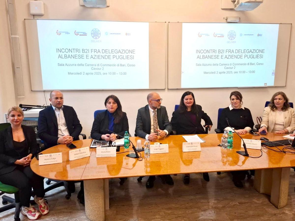 Italia-Albania, strategie logistiche: incontro imprese-istituzioni Italia-Albania, strategie logistiche: incontro imprese-istituzioni