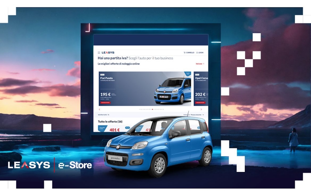Leasys e-Store: ora anche le partite IVA possono noleggiare online Leasys e-Store: ora anche le partite IVA possono noleggiare online