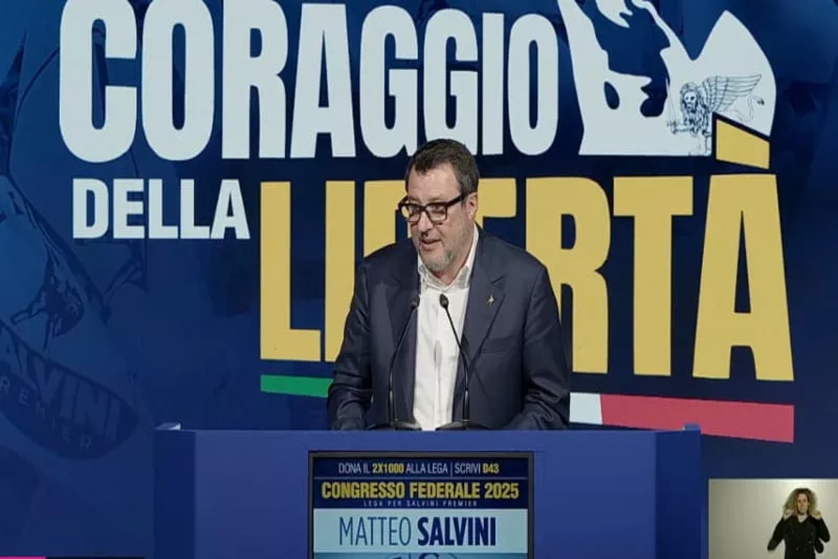 Galleria foto 'Lega, Salvini segretario fino al 2029: “Io al Viminale? Parlerò con Meloni. Vogliamo tornare i primi della coalizione”. Video' - foto 1