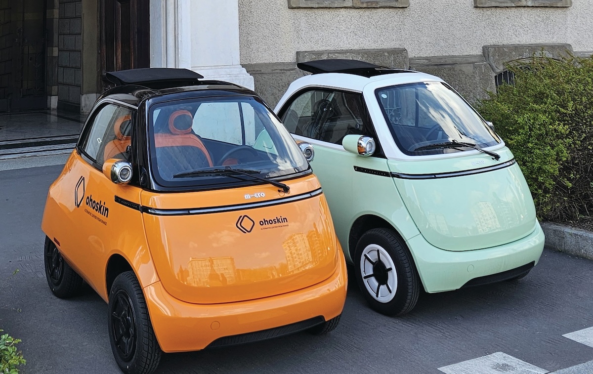 Microlino e Ohoskin alla Milano Design Week 2025: innovazione sostenibile su quattro ruote Microlino e Ohoskin alla Milano Design Week 2025: innovazione sostenibile su quattro ruote