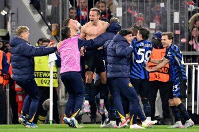 Inter (quasi) in semifinale: Lautaro e Frattesi incubi del Bayern Monaco. Real Madrid, disfatta con l’Arsenal