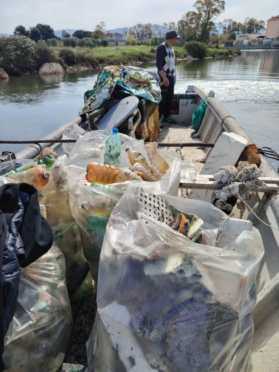 Volontari Plastic Free, Lago di Varano: via 1 tonnellata di rifiuti