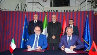 Fincantieri, firmato accordo con Kayo per lo sviluppo del settore navale in Albania 