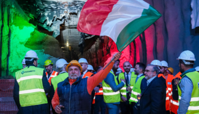 Gruppo FS, completati gli scavi delle gallerie Telese e Reventa sulla linea AV/AC Napoli–Bari