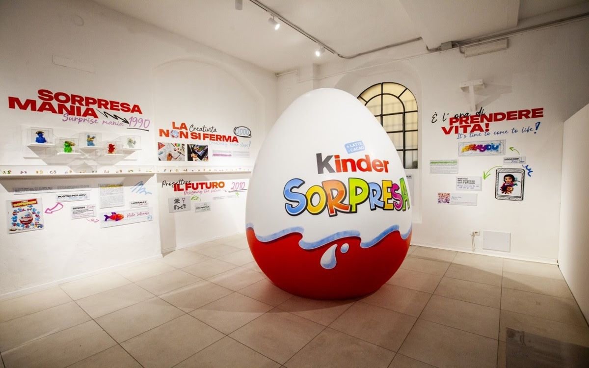 Al Fuorisalone sarà possibile trasformarsi in una sorpresina Kinder Al Fuorisalone sarà possibile trasformarsi in una sorpresina Kinder