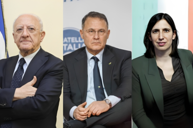 Campania, il Centrosinistra rischia di spaccarsi in tre con il Pd che sta con Fico. Cdx pronto a schierare (e a vincere) con Cirielli