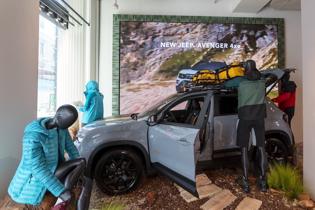 Jeep Avenger 4xe The North Face Edition: la trazione integrale incontra lo stile outdoor a Milano
