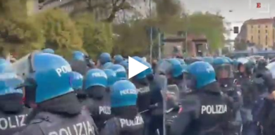 Tensione a Milano: scontri tra manifestanti e polizia durante il corteo per la Palestina | VIDEO