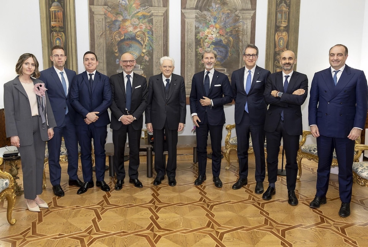 Lamborghini al Quirinale: l’eccellenza italiana ricevuta da Sergio Mattarella alla vigilia del Made in Italy Lamborghini al Quirinale: l’eccellenza italiana ricevuta da Sergio Mattarella alla vigilia del Made in Italy