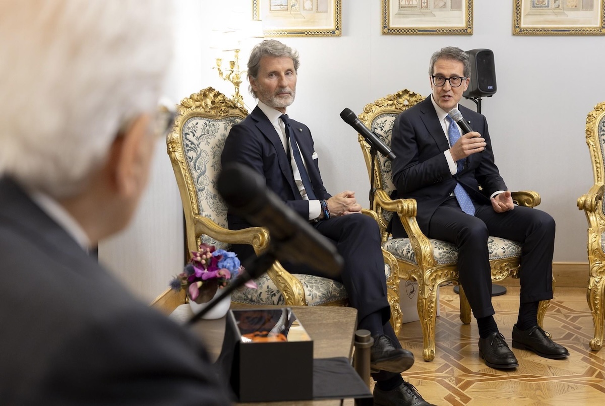 Lamborghini al Quirinale: l’eccellenza italiana ricevuta da Sergio Mattarella alla vigilia del Made in Italy Lamborghini al Quirinale: l’eccellenza italiana ricevuta da Sergio Mattarella alla vigilia del Made in Italy