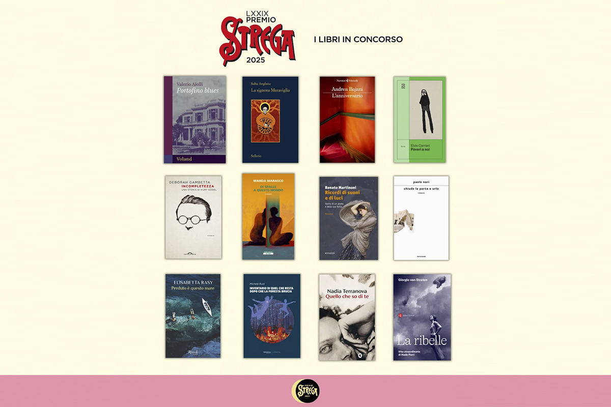 Premio Strega 2025, colpo di scena: fuori le grandi case editrici. Da Bajani a Nori: ecco i dodici candidati