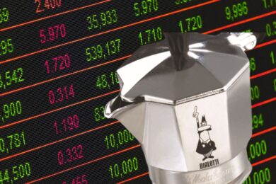 Bialetti vola in Borsa, il titolo (quasi) raddoppia il proprio valore: boom di acquisti degli investitori