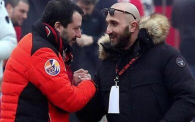 Lucci e la foto con Salvini: “L’ha voluta fare lui, io sono di estrema sinistra”. Il ministro smentisce