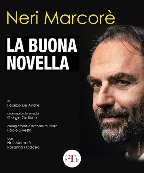 Neri Marcorè ‘La buona novella’  di Fabrizio De André – Tour Puglia