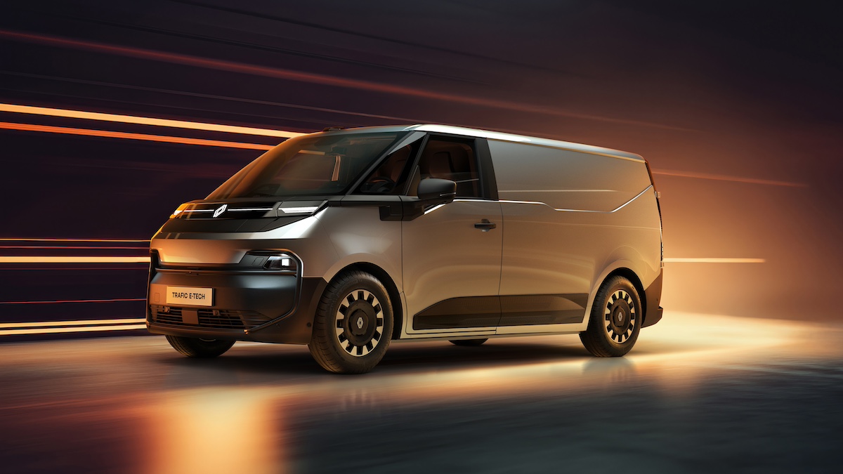 Renault lancia Trafic, Estafette e Goelette: i primi veicoli SDV progettati con Ampere Renault lancia Trafic, Estafette e Goelette: i primi veicoli SDV progettati con Ampere