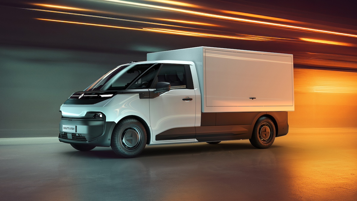 Renault lancia Trafic, Estafette e Goelette: i primi veicoli SDV progettati con Ampere Renault lancia Trafic, Estafette e Goelette: i primi veicoli SDV progettati con Ampere